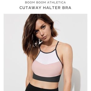 [NWT] [BoomBoom] ✨ Pink and White Sports Bra ✨